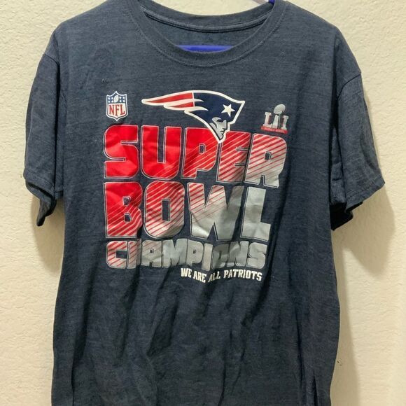 NFL PATRIOTS SUPERBOWL CHAMPIONS Tee shirt - Picture 2 of 6